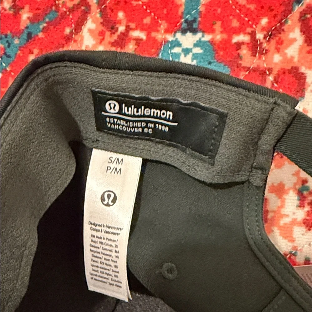 lululemon athletica dark green Embroidered Cap meet you courtside